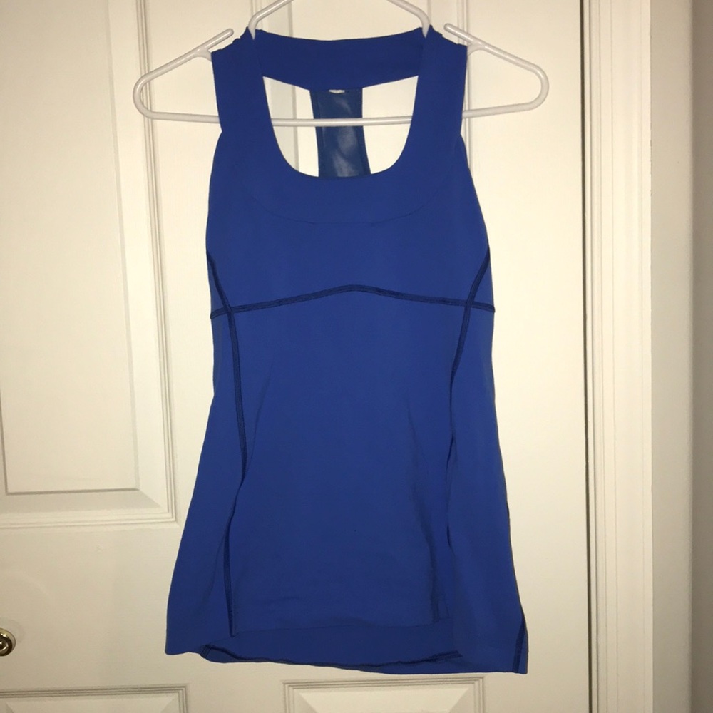 Lululemon built in bra racer back